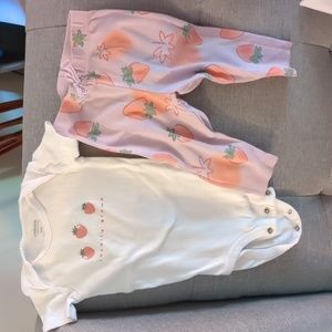 Carter's onesie and legging set